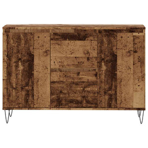 Credenza Legno Antico 101,5x35x70 cm in Legno Multistrato 857266