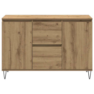 Credenza Rovere Artigianale 101,5x35x70 cm in Legno Multistrato 857267