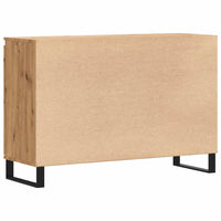 Credenza Rovere Artigianale 101,5x35x70 cm in Legno Multistrato 857269