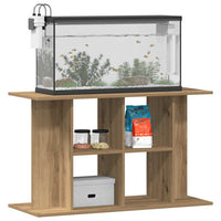 Supporto per acquario artigianale in rovere 100x40x60 cm in legno ingegnerizzato 857275