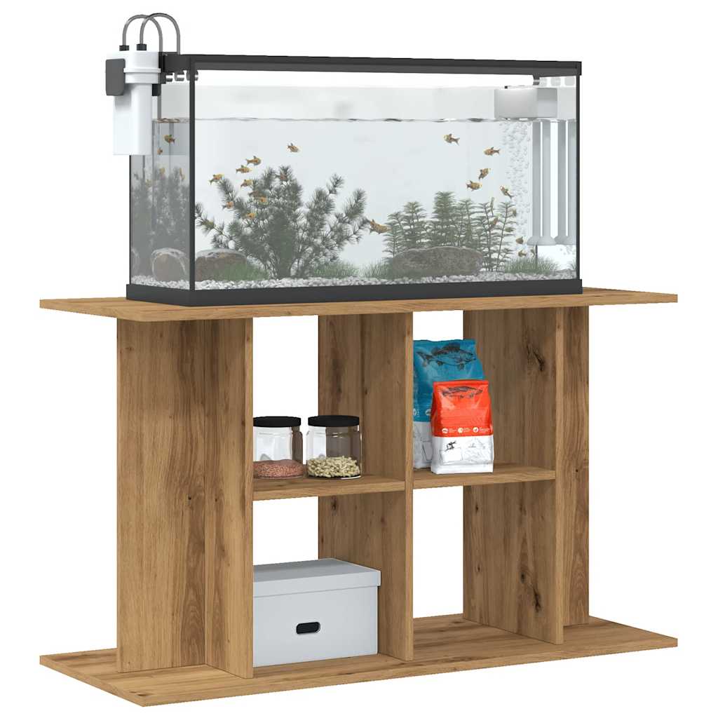 Supporto Acquario 100x40x60 cm Multistrato Rovere Artigianale