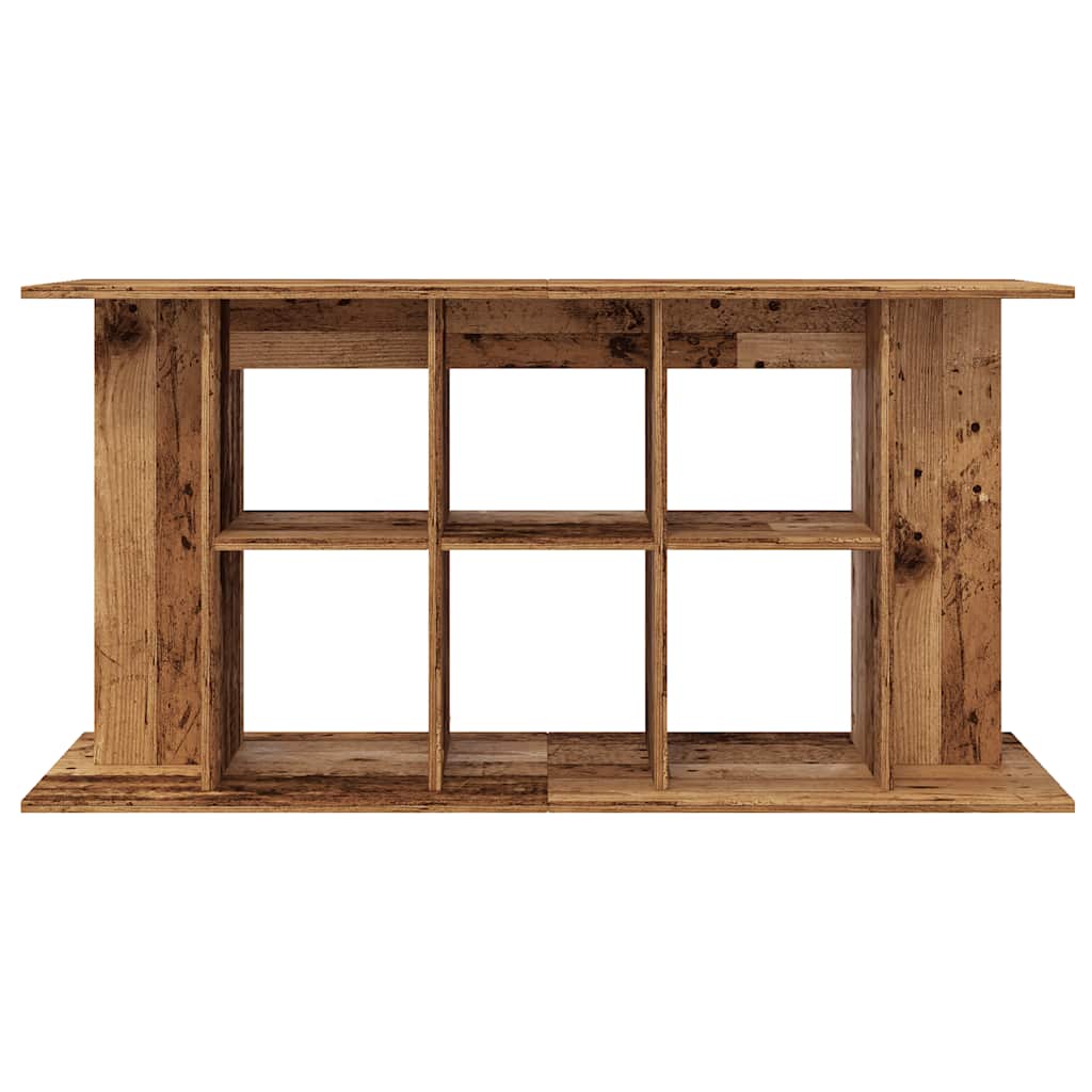 Supporto Acquario 120x40x60cm in Legno Multistrato Legno Antico