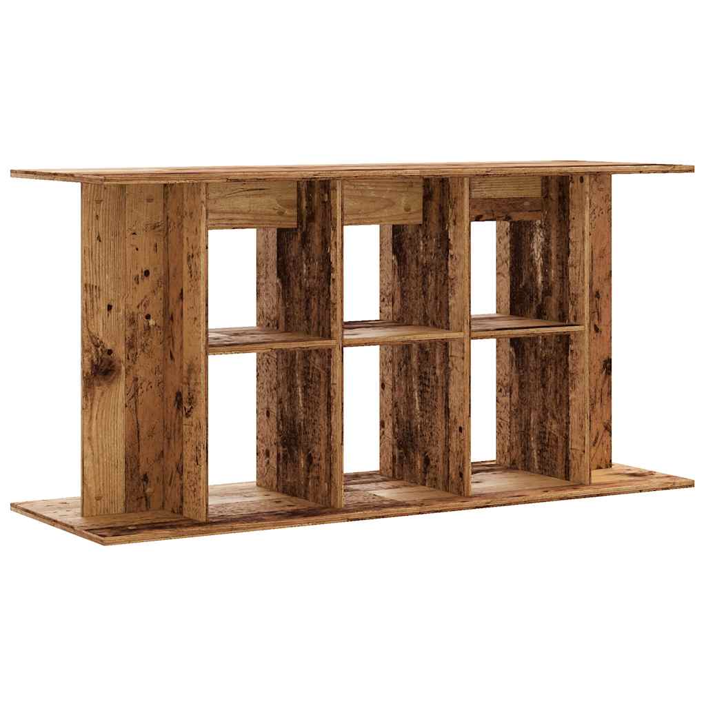 Supporto Acquario 120x40x60cm in Legno Multistrato Legno Antico
