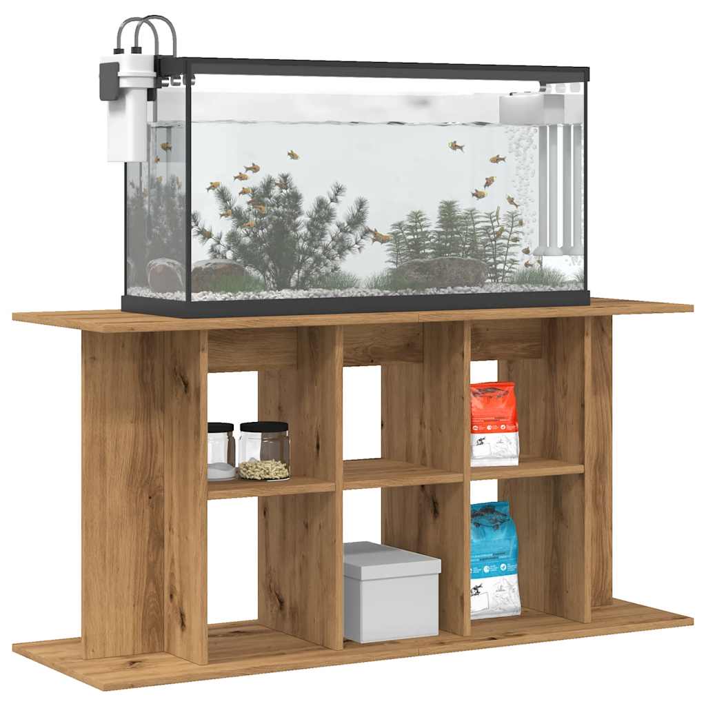 Supporto Acquario 120x40x60 cm Multistrato Rovere Artigianale