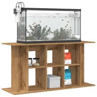 Supporto Acquario 120x40x60 cm Multistrato Rovere Artigianale