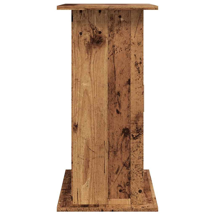 vidaXL Supporto Acquario 81x36x73 cm in Legno Multistrato Legno Antico