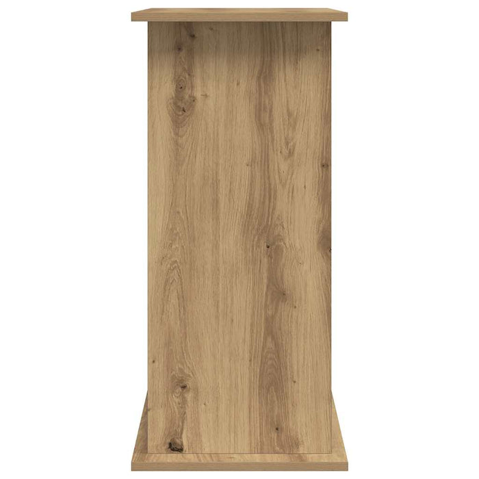 Supporto per acquario artigianale in rovere 81x36x73 cm in legno ingegnerizzato 857279