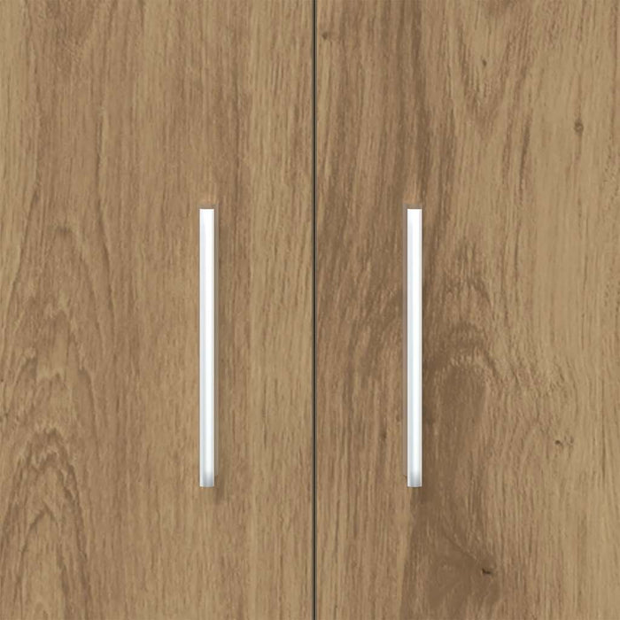 vidaXL Supporto Acquario 81x36x73 cm Multistrato Rovere Artigianale