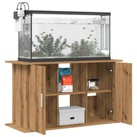 Supporto Acquario 101x41x58 cm Multistrato Rovere Artigianale