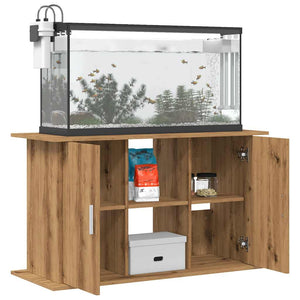 Supporto Acquario 101x41x58 cm Multistrato Rovere Artigianale