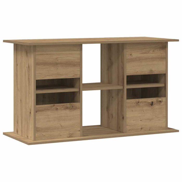 Supporto per acquario artigianale in rovere 101x41x58 cm in legno ingegnerizzato 857281