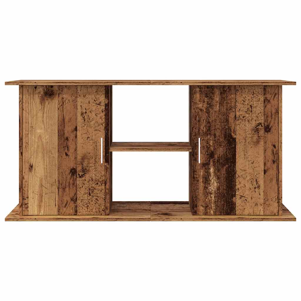 Supporto Acquario 121x41x58cm in Legno Multistrato Legno Antico 857282