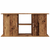 Supporto Acquario 121x41x58cm in Legno Multistrato Legno Antico 857282