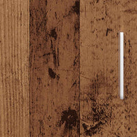 Supporto Acquario 121x41x58cm in Legno Multistrato Legno Antico