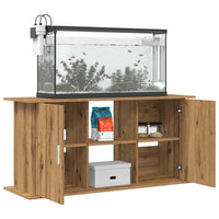 Supporto Acquario 121x41x58 cm Multistrato Rovere Artigianale