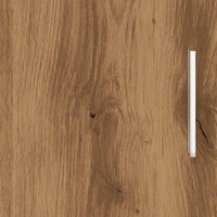 Supporto Acquario 121x41x58 cm Multistrato Rovere Artigianale