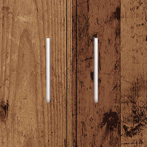 vidaXL Supporto Acquario 81x36x73 cm in Legno Multistrato Legno Antico