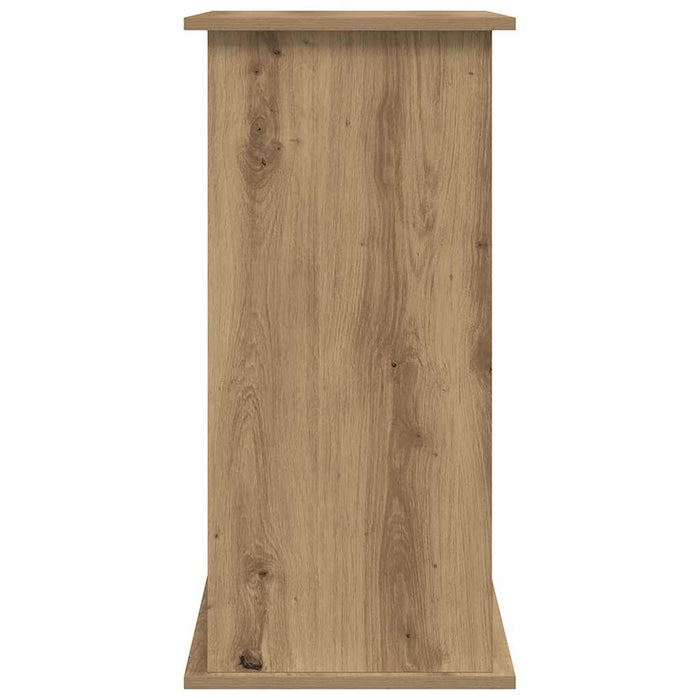 Supporto per acquario artigianale in rovere 81x36x73 cm in legno ingegnerizzato 857285