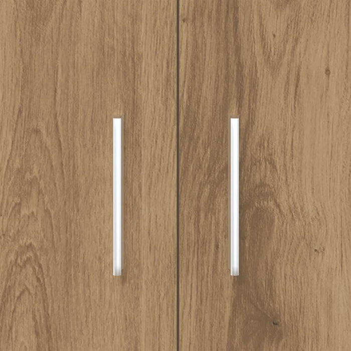 vidaXL Supporto Acquario 81x36x73 cm Multistrato Rovere Artigianale