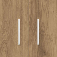 Supporto per acquario artigianale in rovere 81x36x73 cm in legno ingegnerizzato 857285