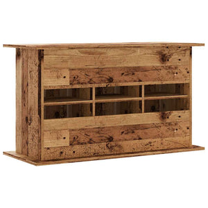 vidaXL Supporto Acquario 101x41x58cm in Legno Multistrato Legno Antico