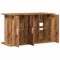 vidaXL Supporto Acquario 101x41x58cm in Legno Multistrato Legno Antico