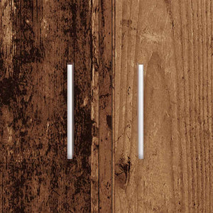 vidaXL Supporto Acquario 101x41x58cm in Legno Multistrato Legno Antico