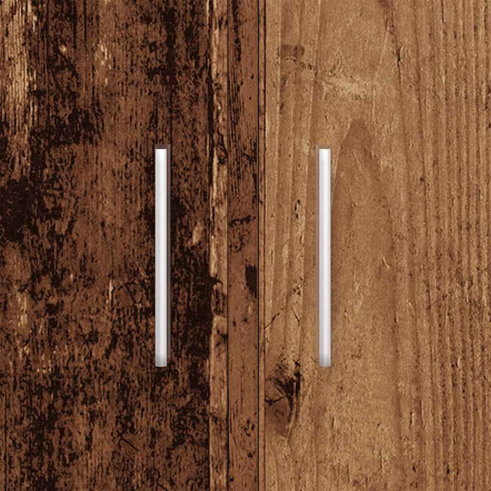 vidaXL Supporto Acquario 101x41x58cm in Legno Multistrato Legno Antico