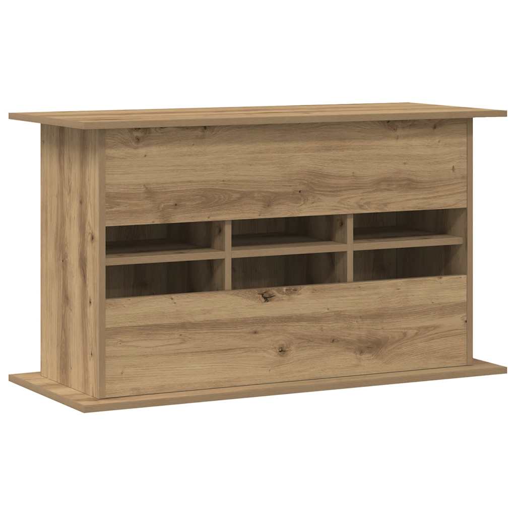 Supporto per acquario artigianale in rovere 101x41x58 cm in legno ingegnerizzato 857287