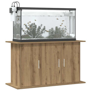 vidaXL Supporto Acquario 101x41x58 cm Multistrato Rovere Artigianale