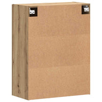 Mobile a Parete Rovere Artigianale 69,5x34x90 cm 857293