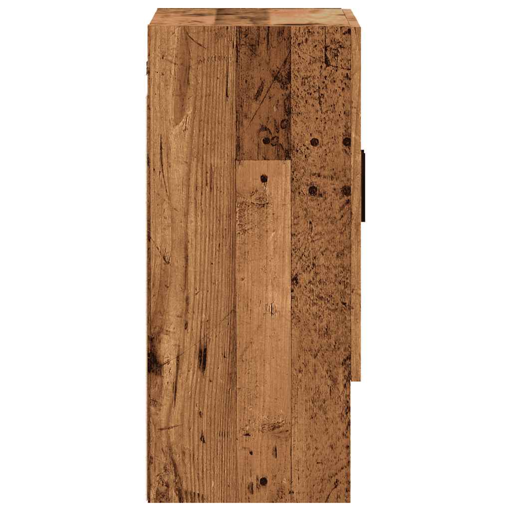 Armadietto a Muro Legno Antico 60x31x70 cm in Truciolato 857296