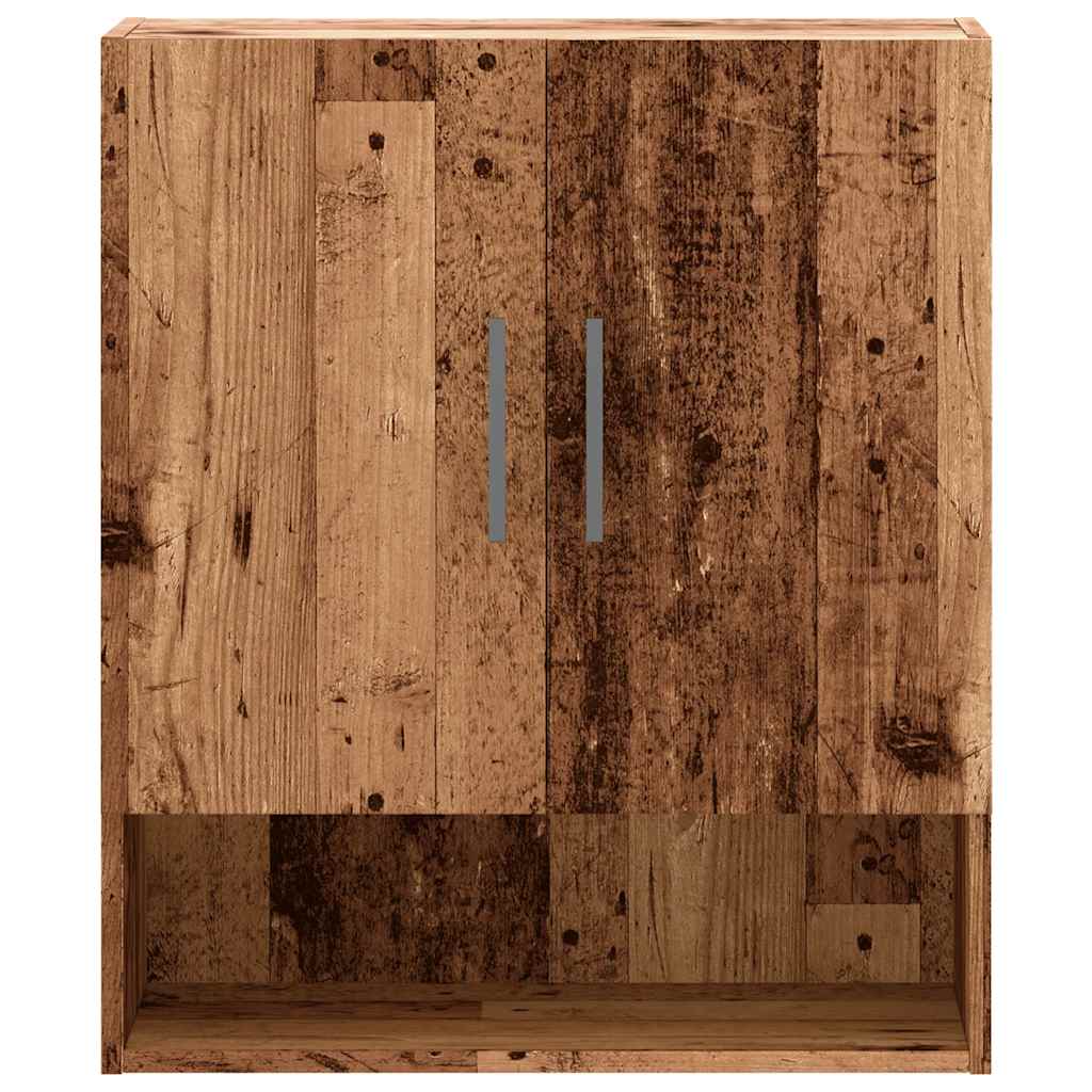 Armadietto a Muro Legno Antico 60x31x70 cm in Truciolato 857298