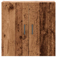 Armadietto a Muro Legno Vecchio 60x31x60 cm in Truciolato 857302