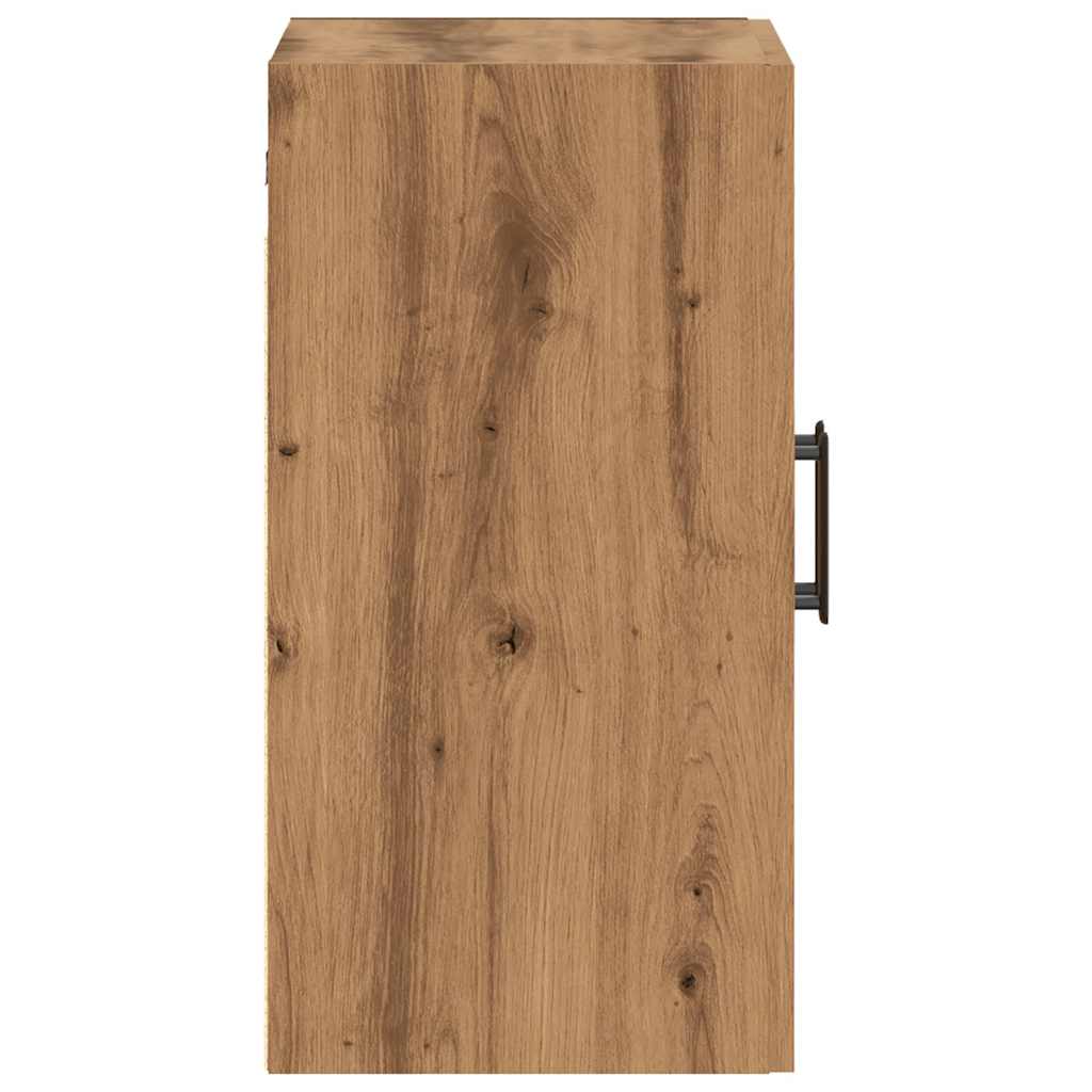 Armadietto a Muro Rovere Artigianale 60x31x60 cm in Truciolato 857305