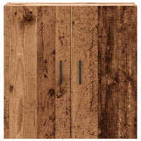 Armadietto a Muro Legno Vecchio 60x31x60 cm in Truciolato 857306