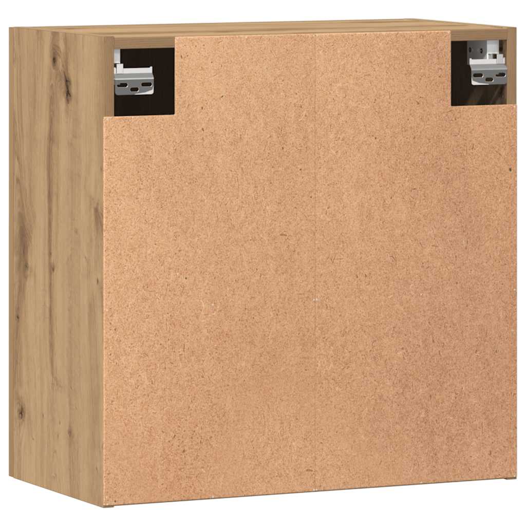 vidaXL Armadietto a Muro Rovere Artigianale 60x31x60 cm in Truciolato