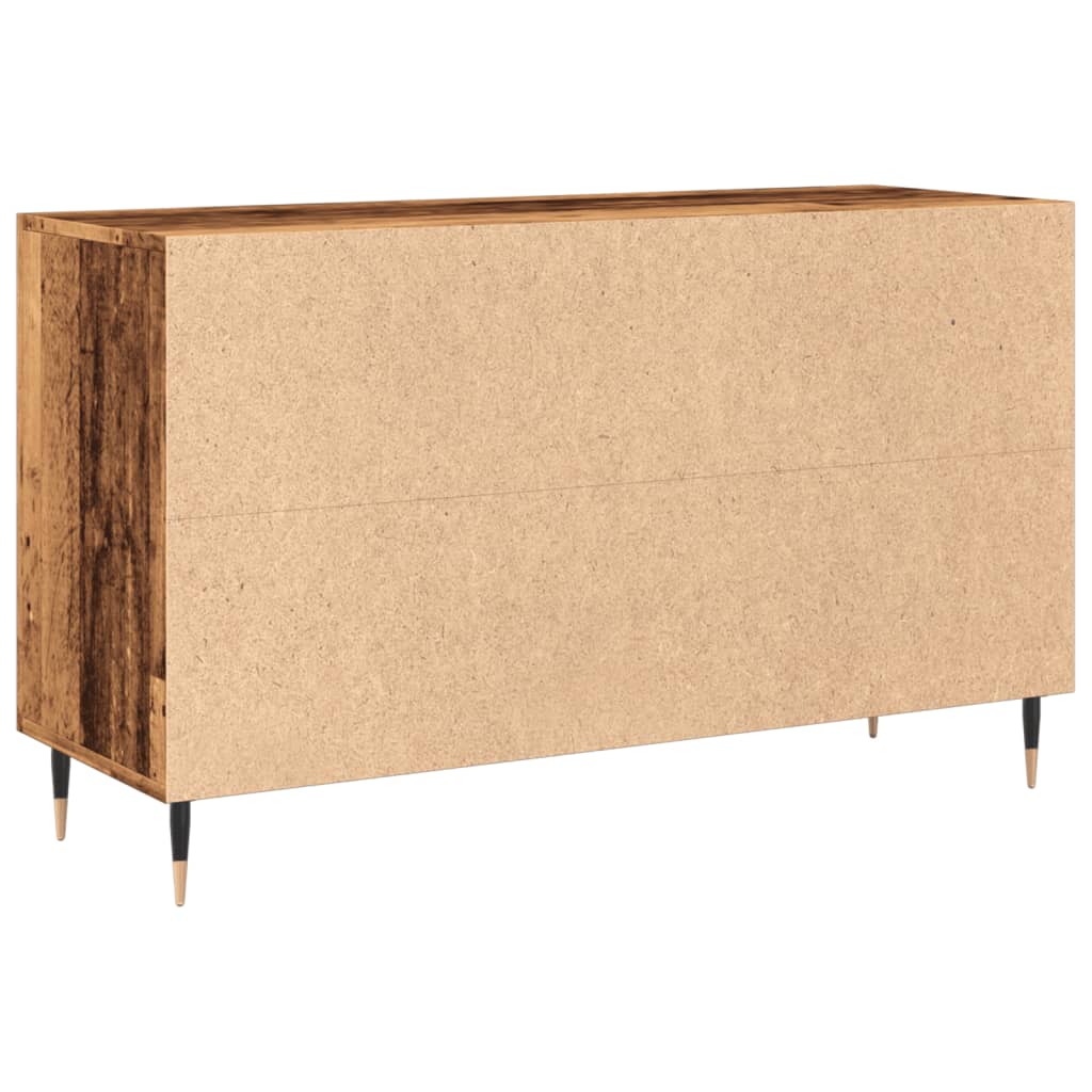 vidaXL Credenza Legno Antico 100x36x60 cm in Legno Multistrato