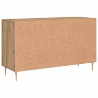 Credenza-Buffet-Armadio da cucina Rovere Artigianale 100x36x60 cm in Legno Multistrato 948315