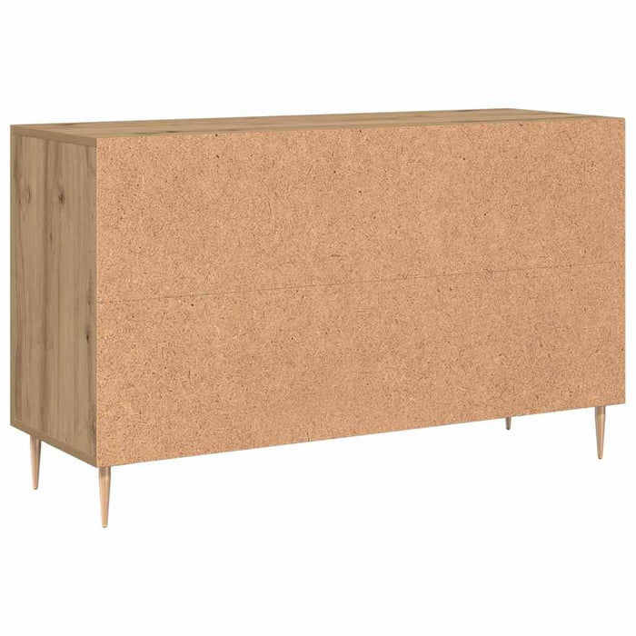 Credenza-Buffet-Armadio da cucina Rovere Artigianale 100x36x60 cm in Legno Multistrato 948315