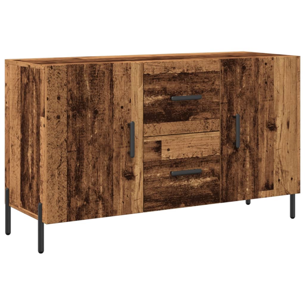 vidaXL Credenza Legno Antico 100x36x60 cm in Legno Multistrato