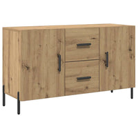 vidaXL Credenza Rovere Artigianale 100x36x60 cm in Legno Multistrato