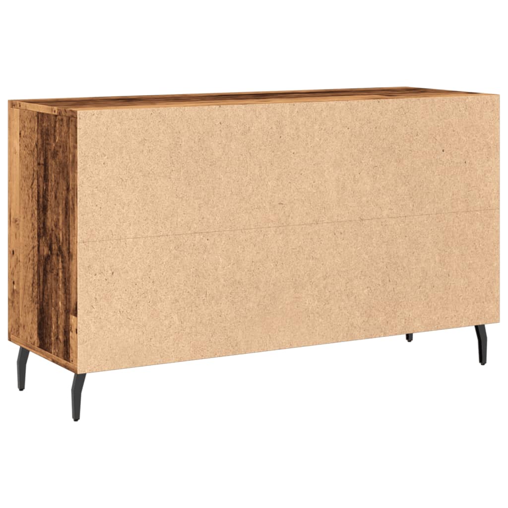 vidaXL Credenza Legno Antico 100x36x60 cm in Legno Multistrato