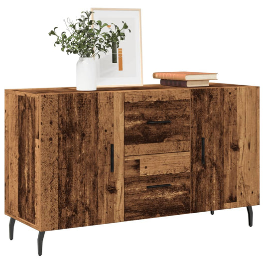 vidaXL Credenza Legno Antico 100x36x60 cm in Legno Multistrato