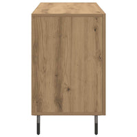Credenza Rovere Artigianale 100x36x60 cm in Legno Multistrato 857323