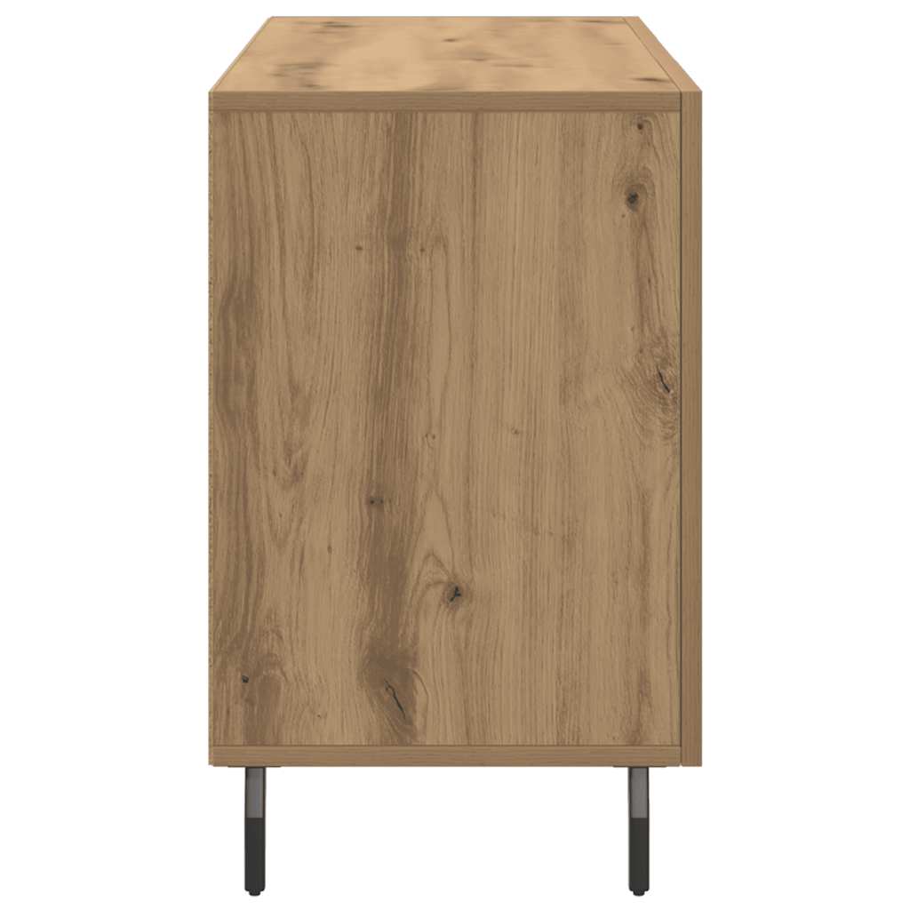 vidaXL Credenza Rovere Artigianale 100x36x60 cm in Legno Multistrato