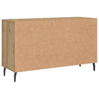 vidaXL Credenza Rovere Artigianale 100x36x60 cm in Legno Multistrato