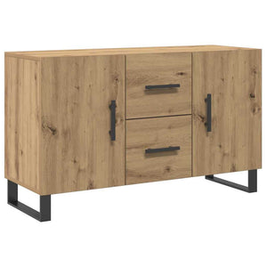 vidaXL Credenza Rovere Artigianale 100x36x60 cm in Legno Multistrato