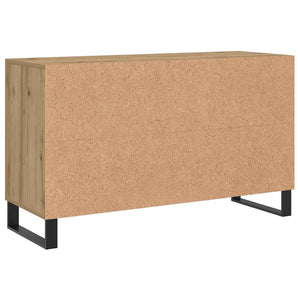 vidaXL Credenza Rovere Artigianale 100x36x60 cm in Legno Multistrato