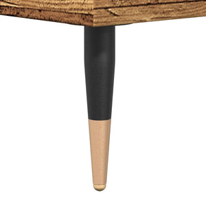 Tavolino da Salotto Legno Antico 60x50x36,5cm Legno Multistrato 857336